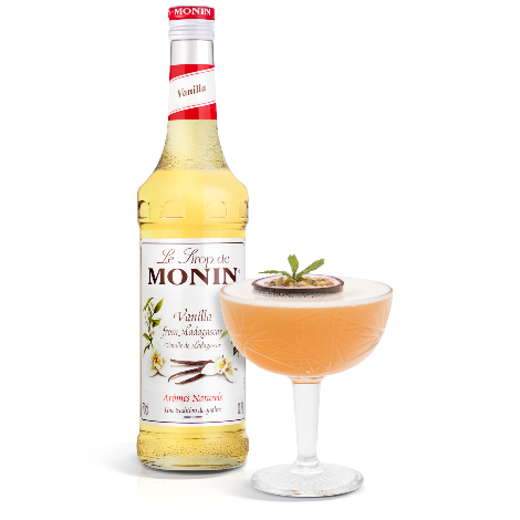 Monin Vanilla Flavouring Syrup (700ml) - Discount Coffee