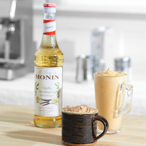 Monin Vanilla Flavouring Syrup (700ml) - Discount Coffee