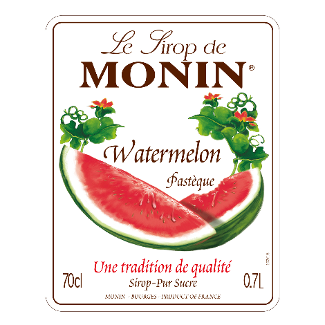 Monin Watermelon Flavouring Syrup (700ml)  - Discount Coffee