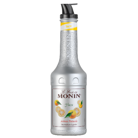 Monin Yuzu Fruit Mix Puree (1 Litre) - Discount Coffee