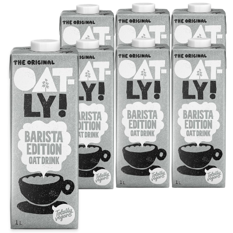 Oatly Barista Edition Oat Drink (6 x 1 Litre)