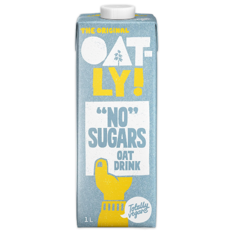 Oatly "No" Sugars Oat Drink (1 Litre) - Discount Coffee