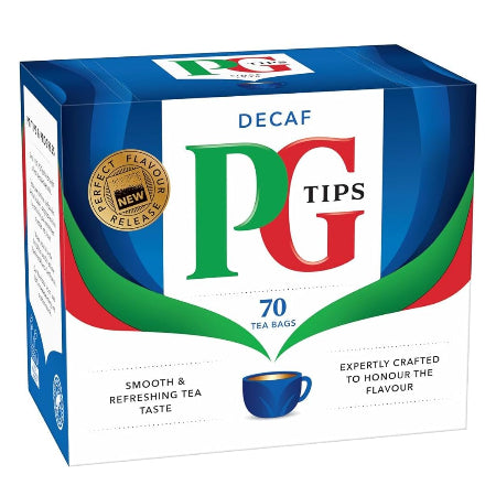 PG Tips Original Tea Bag Decaf (70) - Discount Coffee