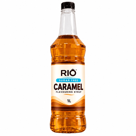 Rio Caramel Coffee Syrup (1 Litre) - Discount Coffee
