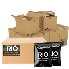 Rio Fair Trade Filter Coffee  (Bulk Buy - 10 Boxes) - Discount Coffee