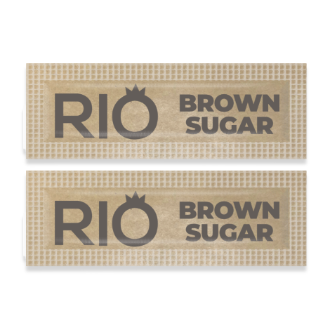 Rio Brown Sugar Sticks (1000 sticks) - Discount Coffee