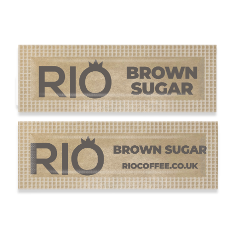 Rio Brown Sugar Sticks (1000 sticks) - Discount Coffee