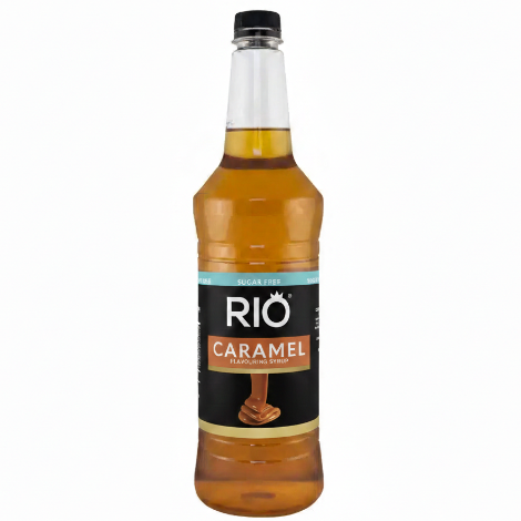 Rio Sugar Free Caramel Coffee Syrup (1 Litre) - Discount Coffee