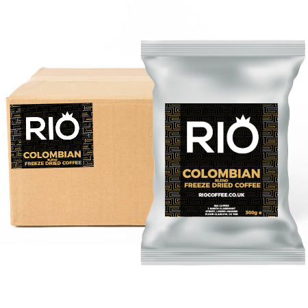 Rio Colombian Freeze Dried Coffee Instant Vending (10 x 300g) - Discount Coffee