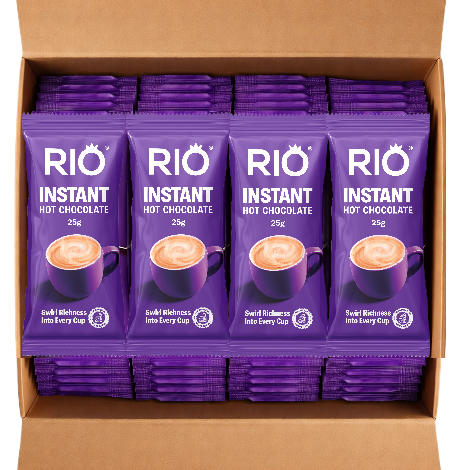 Rio Luxury Hot Chocolate Sticks (100 x 25g) - Discount Coffee