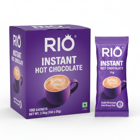 Rio Luxury Hot Chocolate Sticks (100 x 25g) - Discount Coffee