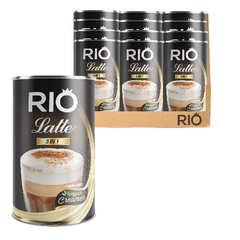 Rio Instant Latte 3in1 - Vegan - Bulk Buy (12 x 250g) - Discount Coffee