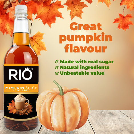 Rio Pumpkin Spice Syrup (1 litre)