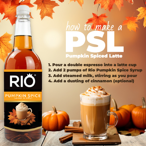 Rio Pumpkin Spice Syrup (1 litre)
