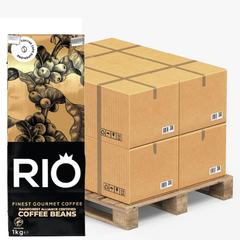 Rio Rainforest Alliance Certified Coffee Beans (50 Boxes - 200kg) - Discount Coffee