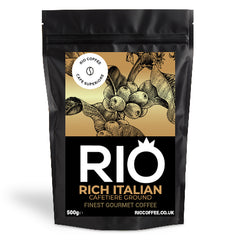 Rio Rich Italian Cafetiere Ground Coffee (500g) - Discount Coffee