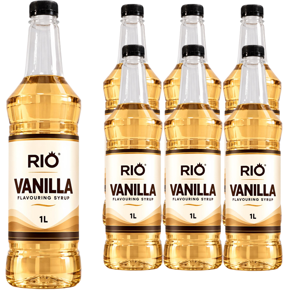 Rio Vanilla Syrup - Full Case (6 x 1 Litre)