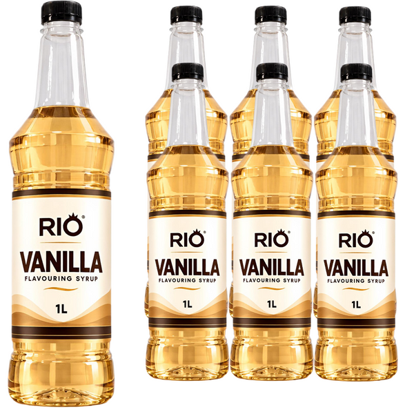 Rio Vanilla Syrup - Full Case (6 x 1 Litre)