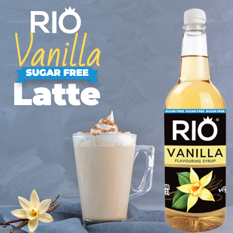 Rio Sugar Free Vanilla Syrup (1 Litre) - Discount Coffee