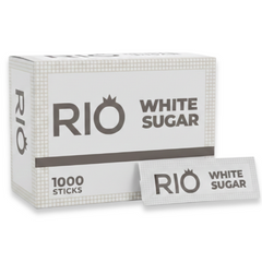Rio White Sugar Sticks (1000 Sticks) Image