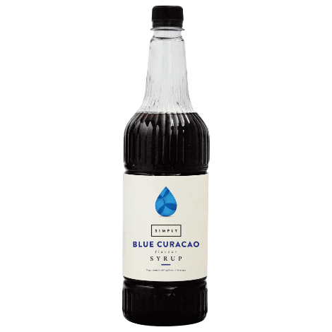 Simply Blue Curacao Flavouring Syrup (1 Litre) - Discount Coffee