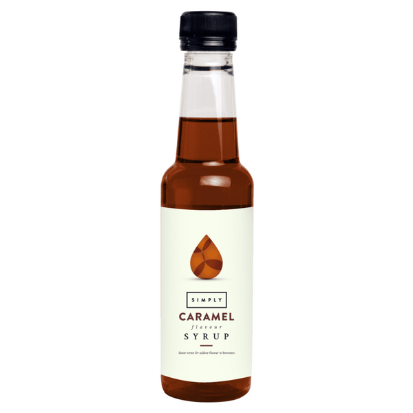 Simply Caramel Flavouring Syrup (250ml) - Discount Coffee