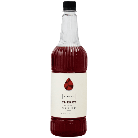 Simply Cherry Flavouring Syrup (1 Litre) - Discount Coffee