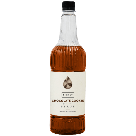 Simply Chocolate Cookie Flavouring Syrup (1 Litre) - Discount Coffee