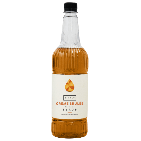 Simply Creme Brulee Flavouring Syrup (1 Litre) - Discount Coffee