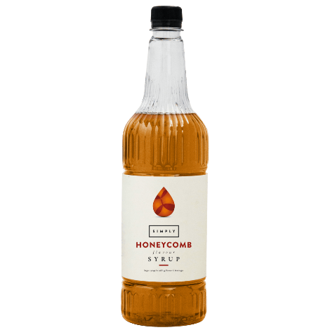 Simply Honeycomb Flavouring Syrup (1 Litre) - Discount Coffee