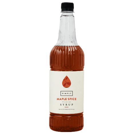 Simply Maple Spice Flavouring Syrup (1 Litre) - Discount Coffee