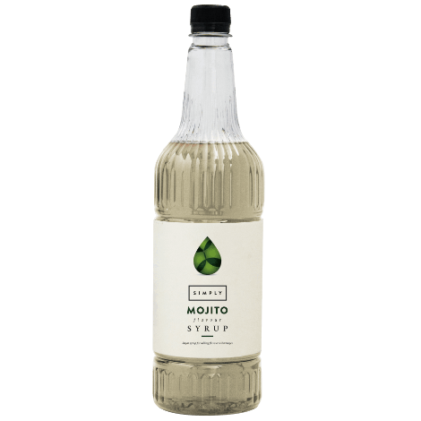 Simply Mojito Mint Flavouring Syrup (1 Litre) - Discount Coffee