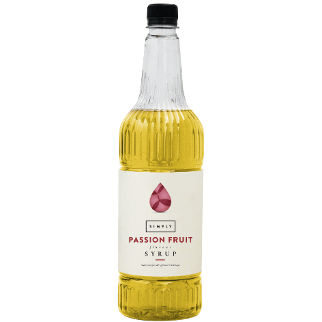 Simply Passion Fruit Flavouring Syrup (1 Litre) - Discount Coffee