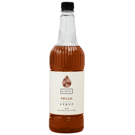 Simply Pecan Flavouring Syrup (1 Litre)  - Discount Coffee