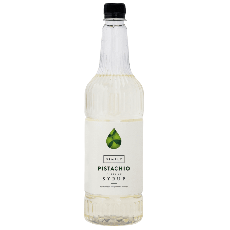 Simply Pistachio Flavouring Syrup (1 Litre) - Discount Coffee