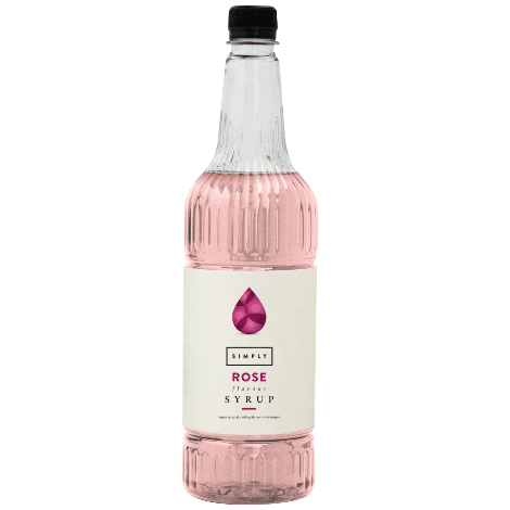 Simply Rose Flavouring Syrup (1 Litre) - Discount Coffee
