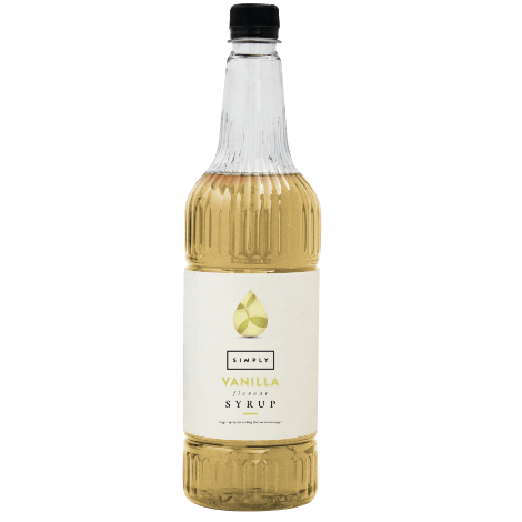 Simply Vanilla Flavouring Syrup (1 Litre) - Discount Coffee