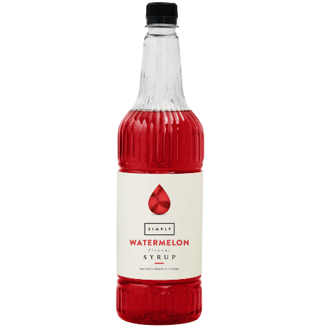Simply Watermelon Flavouring Syrup (1 Litre) - Discount Coffee