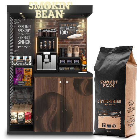 Smokin' Bean Organic Fairtrade Coffee Beans (1kg) Discount Coffee