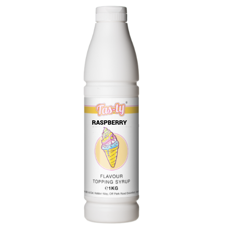 Tasty Raspberry Topping Syrup (1kg)