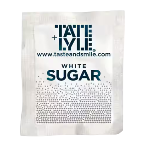 Tate & Lyle White Sugar Sachets (1000) - Discount Coffee