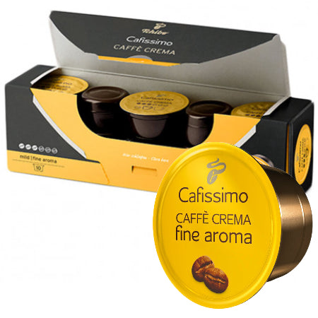 Cafissimo Tchibo Cafe Crema Fine Aroma Capsules (10) | Discount Coffee