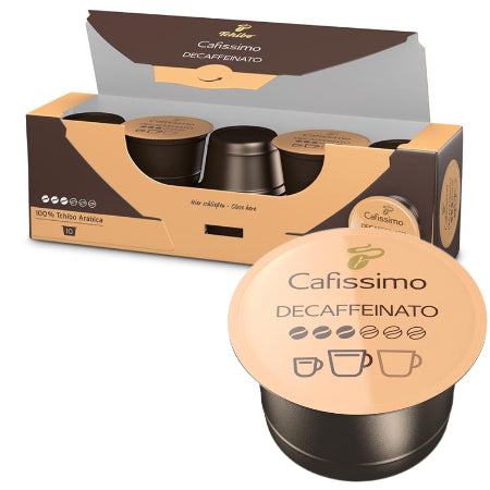 Cafissimo Tchibo Cafe Crema Decaf Capsules (10) | Discount Coffee