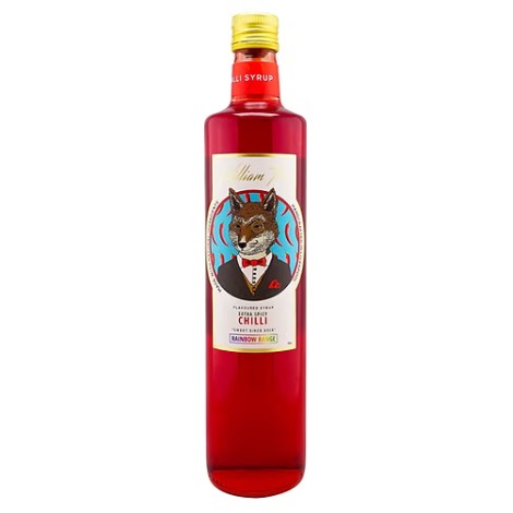 William Fox Extra Spicy Chilli Flavouring Cocktail Syrup (750ml) - Discount Coffee