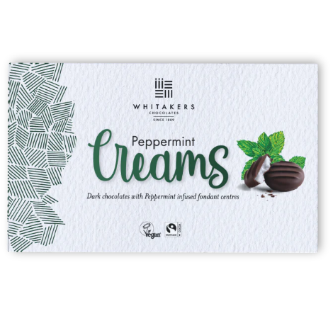 Whitakers Chocolate Mint Creams (150g) - Discount Coffee