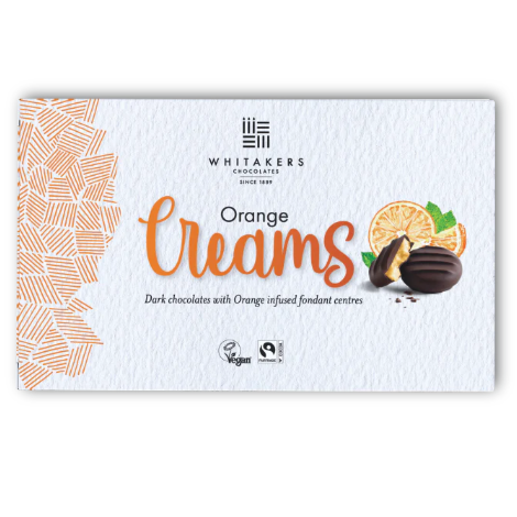 Whitakers Chocolate Orange Creams (150g) - Discount Coffee