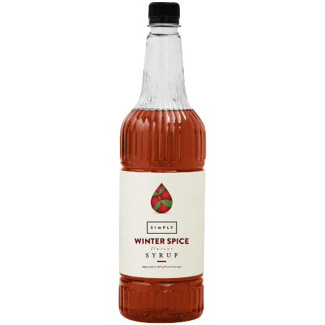 Simply Winter Spice Flavouring Syrup (1 Litre) - Discount Coffee