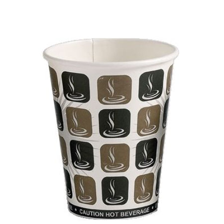 8oz Cafe Mocha Hot Drink Paper Cups (1000) | Discount Coffee