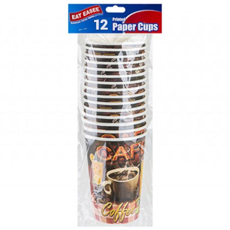 12oz Paper Coffee Cups (12 Pack) | Discount Coffee