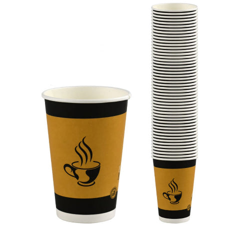 12oz Single Walled Paper Cups (50) | Discount Coffee